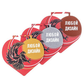 MF12 - МЕДАЛЬ С ПЕЧАТЬЮ НА ЗАКАЗ